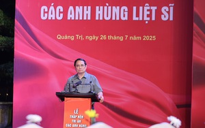 Thủ tướng: Các Anh hùng liệt sĩ đã làm rạng rỡ non sông, đất nước ta