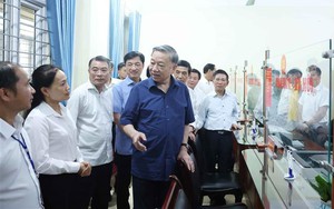 Tổng Bí thư Tô Lâm kiểm tra vận hành hoạt động hệ thống chính trị xã Si Pa Phìn (tỉnh Điện Biên)