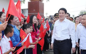 Chủ tịch nước Lương Cường dự sinh hoạt chi bộ thôn tại Quảng Ninh