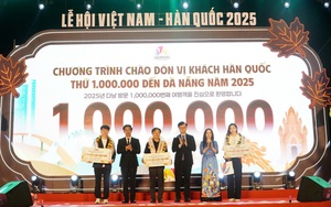 Đà Nẵng đón vị khách Hàn Quốc thứ 1 triệu trong năm 2025