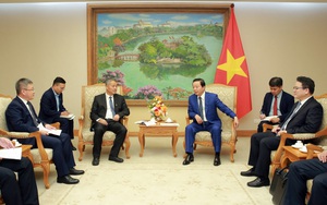 Phó Thủ tướng Trần Hồng Hà tiếp Tổng Giám đốc Tập đoàn Cục 6 Đường sắt Trung Quốc