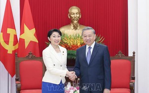 Tổng Bí thư Tô Lâm tiếp Chủ tịch Liên minh Nghị sĩ hữu nghị Nhật - Việt