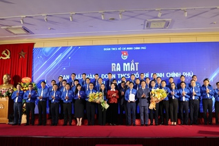 Ra mắt Ban Chấp h&#224;nh Đo&#224;n TNCS Hồ Ch&#237; Minh Ch&#237;nh phủ nhiệm kỳ 2025 - 2027
