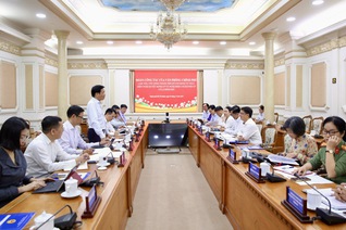 Đoàn công tác VPCP làm việc với UBND TPHCM về thực hiện Nghị quyết 66/NQ-CP và Nghị định 118/2025/NĐ-CP