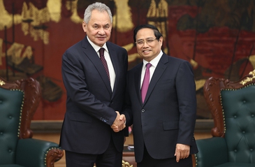 Prime Minister receives Secretary of the Russian Security Council