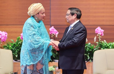UN Deputy Secretary-General hails Viet Nam&#39;s leadership role in green transition process