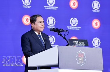 Top legislator addresses general debate of 152nd IPU Assembly