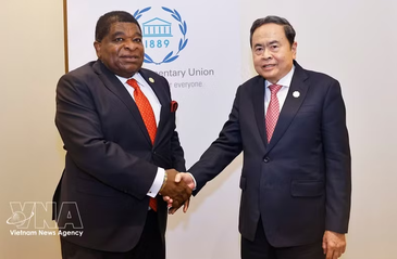 NA Chairman meets top foreign legislators on sidelines of 152nd IPU Assembly