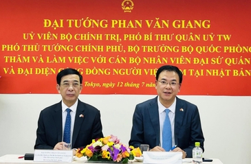 Deputy Prime Minister, Defense Minister Phan Van Giang visits Japan