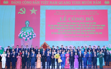 Hình thành tỉnh Quảng Trị mới với tầm vóc, vị thế vượt trội hơn, hội tụ những lợi thế cạnh tranh chiến lược, đặc sắc*