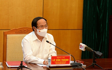 Phó Thủ tướng Lê Văn Thành làm việc với lãnh đạo tỉnh Bắc Giang
