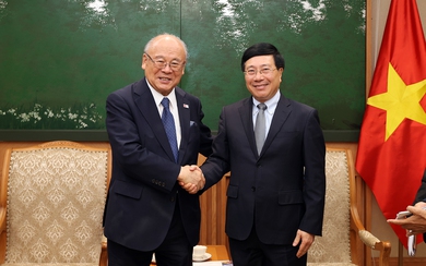 Phó Thủ tướng Thường trực Chính phủ tiếp người bạn Nhật thân thiết của Việt Nam