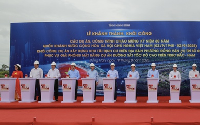 Khởi công Khu tái định cư đầu tiên phục vụ Dự án đường sắt tốc độ cao Bắc–Nam