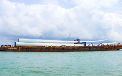 Quy định mới về vận tải hàng hóa siêu trường, siêu trọng đường thủy