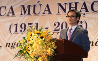Phát biểu của Phó Thủ tướng tại Lễ kỷ niệm 60 năm thành lập Nhà hát Ca múa nhạc Việt Nam