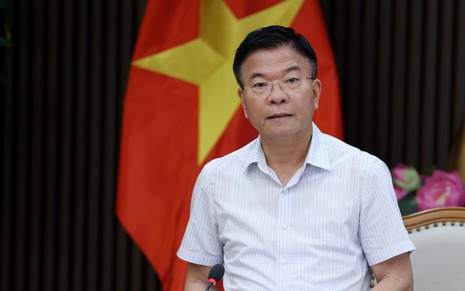 Phó Thủ tướng Lê Thành Long chủ trì họp Tổ Chỉ đạo số 4 của Đảng ủy Chính phủ
