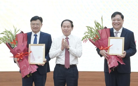 Phó Thủ tướng Lê Tiến Châu trao Quyết định bổ nhiệm 2 Phó Tổng Thanh tra Chính phủ