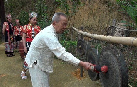 Thai people in Nghe An province preserve their gong culture for future