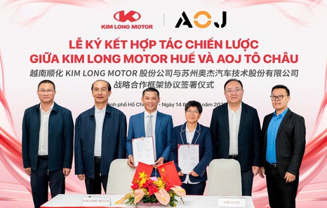 Kim Long Motor, AOJ Suzhou team up to elevate Viet Nam's auto industry