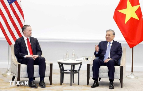 General Secretary To Lam hosts reception for U.S. Trade Representative