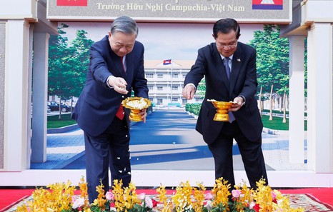 Construction begins on Cambodia-Viet Nam Friendship School in Phnom Penh