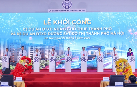 Ha Noi begins construction of five urban metro lines