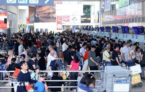 Int’l air passenger up 15.4% in first half