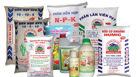 Mặt hàng phân bón thuộc đối tượng không chịu thuế