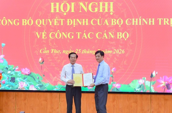 Politburo appoints new Party Secretaries of Can Tho, An Giang
