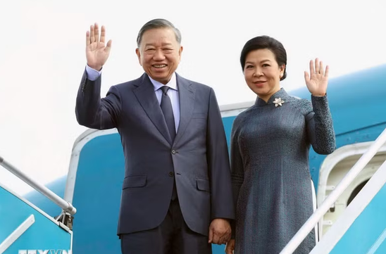 To Lam starts visits to Russia and France