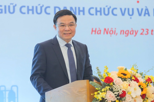 Ông Lê Mạnh Hùng giữ chức Quyền Bộ trưởng Bộ Công Thương