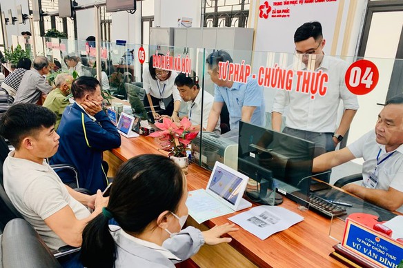 Hướng tới mục tiêu tất cả sự kiện hộ tịch đều được đăng ký, quản lý trên môi trường điện tử