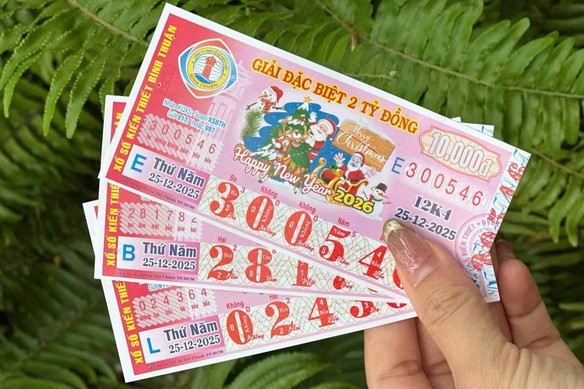 Vi phạm hành chính trong lĩnh vực kinh doanh xổ số bị phạt tới 200 triệu đồng