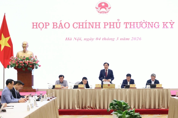 Họp báo Chính phủ thường kỳ tháng 2/2026: Nhiều vấn đề kinh tế được quan tâm