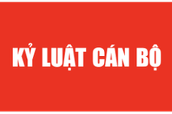 Kỷ luật Thứ trưởng Bộ Nông nghiệp và Môi trường Hoàng Trung