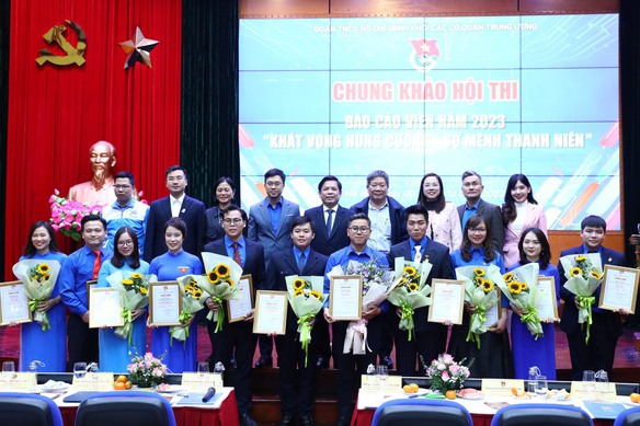 Vòng chung khảo Hội thi Báo cáo viên năm 2023 với chủ để "Khát vọng hùng cường - Sứ mệnh thanh niên"
