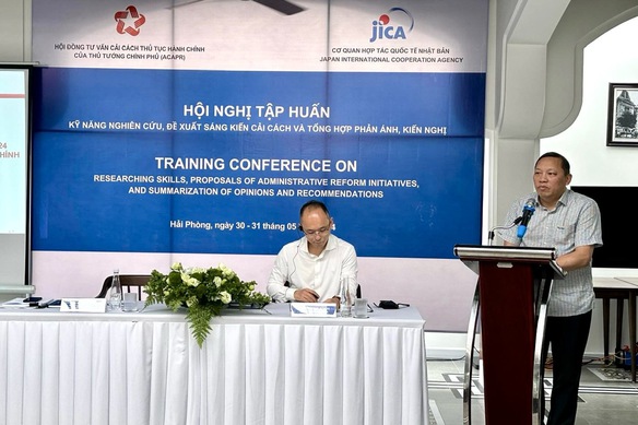 Tập huấn về kỹ năng nghiên cứu, đề xuất sáng kiến cải cách