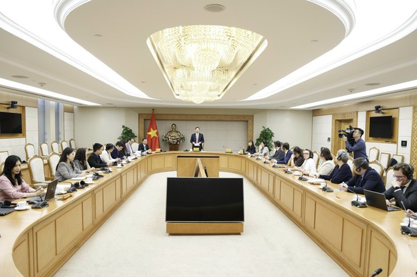 VPCP trao đổi kinh nghiệm với Đoàn công chức cao cấp Liên bang Nga về xây dựng, vận hành Cổng Dịch vụ công quốc gia