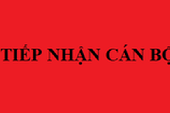 Tiếp nhận công chức về Vụ Quan hệ quốc tế