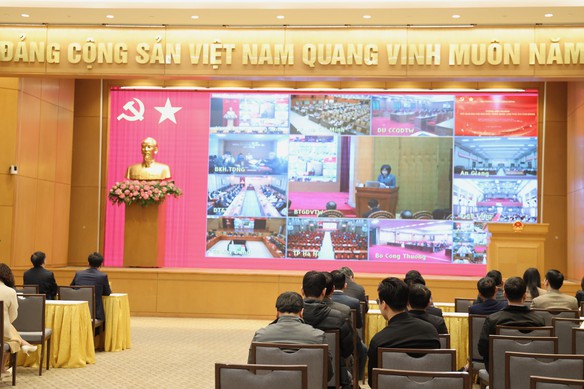 Đảng ủy Văn phòng Chính phủ tham dự Hội nghị báo cáo viên Trung ương tháng 1/2026