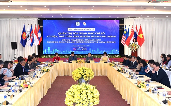 Người làm báo ASEAN trao đổi kinh nghiệm quản trị tòa soạn báo chí số