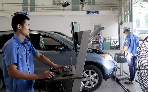 Nghiêm cấm từ chối đăng kiểm xe đã đặt lịch hẹn trực tuyến thành công