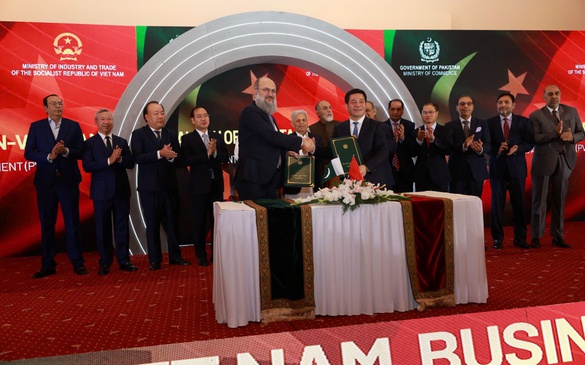 Việt Nam, Pakistan ký Tuyên bố chung khởi động đàm phán Thỏa thuận Thương mại ưu đãi