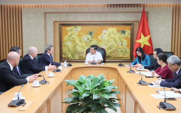 Phó Thủ tướng Nguyễn Chí Dũng tiếp Hội Hữu nghị Đức - Việt