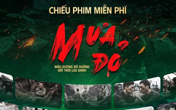 Chiếu miễn phí 'Mưa đỏ' và 'Tử chiến trên không' tại Hội chợ Mùa Thu