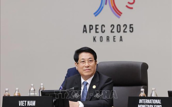 Dự phiên thứ nhất Hội nghị Cấp cao APEC: Chủ tịch nước Lương Cường đề xuất 3 trọng tâm