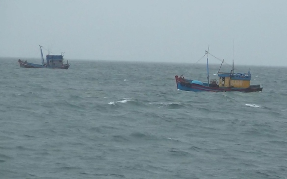 Vùng Cảnh sát biển 2 bắt giữ hai tàu cá vi phạm IUU