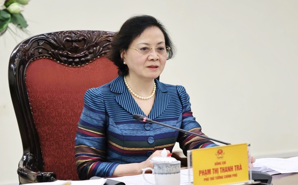 Phó Thủ tướng Phạm Thị Thanh Trà yêu cầu Bộ Nội vụ tăng tốc tiến độ các nhiệm vụ cuối năm