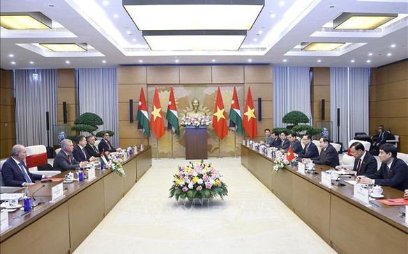 Quốc hội Việt Nam sẵn sàng thúc đẩy chính sách hỗ trợ hợp tác song phương với Jordan