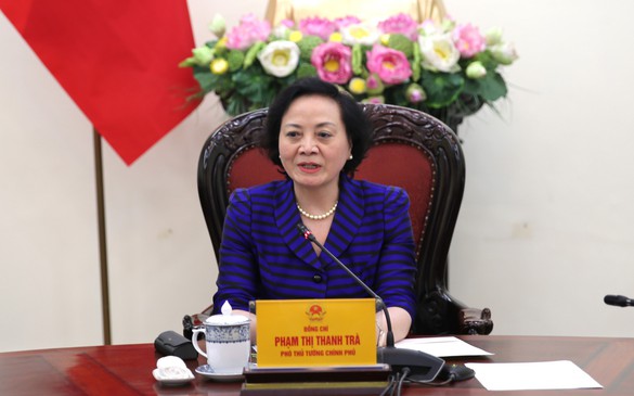 Phó Thủ tướng Phạm Thị Thanh Trà: Bố trí số lượng cấp phó bảo đảm phù hợp chức năng, nhiệm vụ và khối lượng công việc